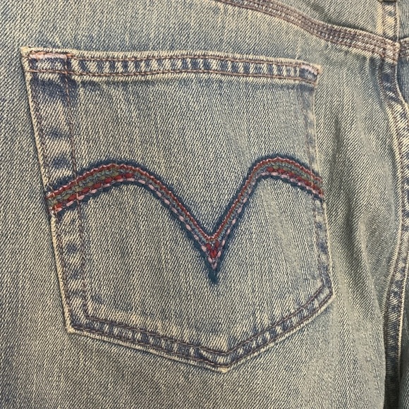 LEVI’S 515 Oversize Vintage Jeans Wide Leg Pants High Rise Distressed Workwear - Picture 7 of 10